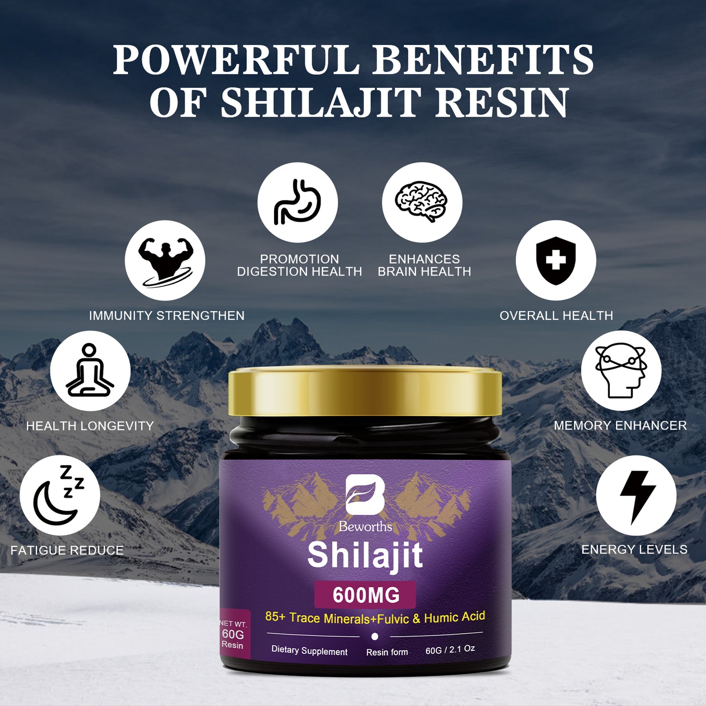 Shilajit 600mg
